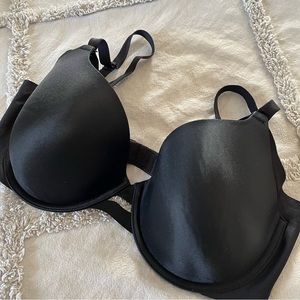 Warners Lightly Lined T-shirt Bra- Black 34D